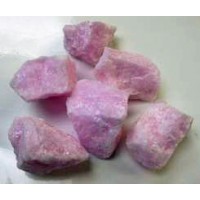 Aragonite Pink rough pieces