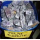 Fluorite purple rough pieces