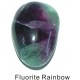 Tumbled Fluorite - rainbow