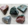 Jasper green rough pieces
