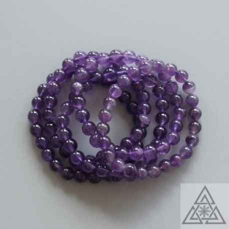 Bracelets - Amethyst Round 8mm size