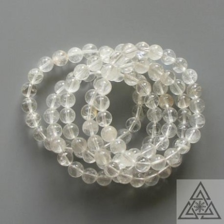 Bracelets - Clear Quartz Round