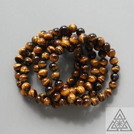 Bracelets - Tigereye Gold Crystal